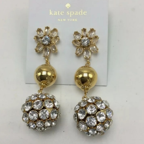 Rare kate spade statement earrings - Picture 2 of 3